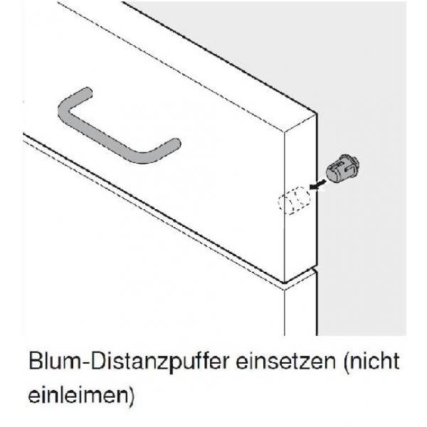 Blum Distanzpuffer, Bohrdurchmesser 5 mm, 993.0530